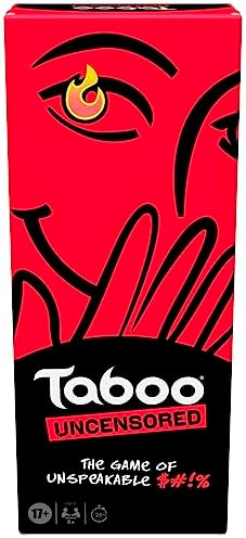 Alternative view of Hasbro Gaming Sadece Yetişkinler İçin Tabu Sansürsüz Masa Oyunu | 17+ Yaş | 4+ Oyuncu | 20 Dakika Ortalama. | Yetişkinler için Komik NSFW Parti Oyunları