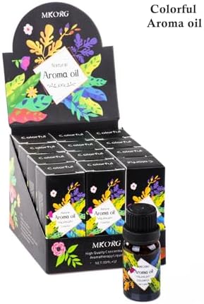 Alternative view of 3’Lü Esansiyel Uçucu Yağ 3X10Ml Colorful Kokulu Buhurdanlık Yağı Set, Difüzör, Banyo Ve Oda Kokusu