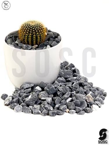 Kırçılı Çakıl Taşı Dolomit Taşı Bahçe Süsü Akvaryum Taşı Dere Çakıl Taşı 1-2 cm 3 Kg - Görsel 2