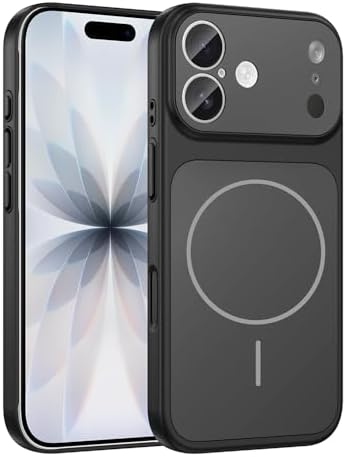 Alternative view of Senon Apple iPhone 17 İçin Kılıf Zore MagSafe Uyumlu Şarj Özellikli Kamera Korumalı Formen Kapak (Siyah)