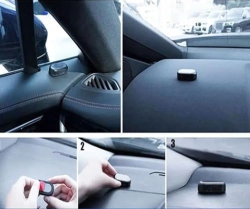 Alternative view of Busstier Oto Sahte Alarm Güvenlik Sistemi, Yanıp Sönen LED Işık, Güneş Enerjili Şarjlı