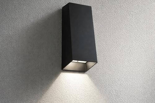 CT-7063 LED Duvar Apliği 6W 3200K Sıcak Beyaz IP54 Suya Dayanıklı Modern Dış Mekan Yukarı Aşağı Aydınlatma