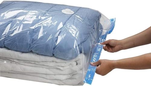 Vakumlu Hurç,Vakum Poşeti,Hurç,Vakumlu Organizer,Yastık,Yorgan,Kazak İçin Vakumlanabilir Hurç,Yerden Tasarruf İçin Vakumlu Poşet (2, 50X70) - Görsel 3