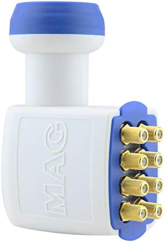1472 MAG SEKİZLİ LNB OCTO ALTIN UÇLU NEC CHIP 0.3DB (8'li Altın Uç 1472)
