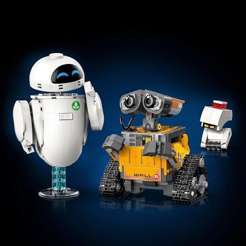 Alternative view of ǀ  ve Pixar WALL-E ve EVE 43279 – Film Sever Yetişkinler için Dekoratif ve Koleksiyonluk Animasyon Film Karakterleri Model Yapım Seti, Yaratıcı Hediye Fikri (811 Parça)