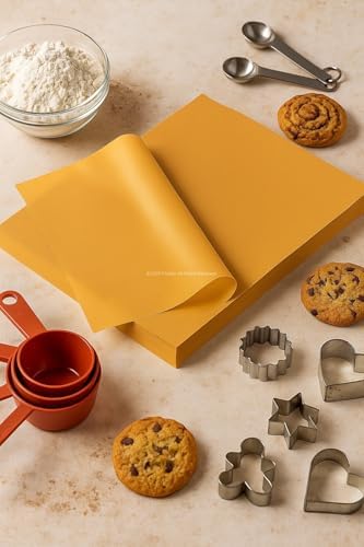 Fırınlanabilir Kendinden Yağlı Pişirme Kağıdı 30x40 cm – Tek Kullanımlık Pratik Fırın Kağıdı 50 Adet - Görsel 2