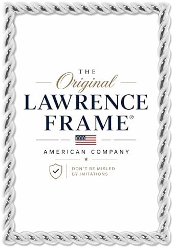 710046 Silver Metal Rope Picture Frame, 10cm by 15cm - Görsel 3