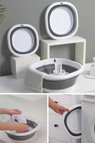 Alternative view of Katlanabilir Badya Leğen, 2,7 Litre, Taşınabilir, Yer Kaplamayan Çok Amaçlı Mutfak Banyo Badya