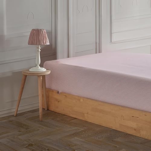 Soley | Mix & Match | Oriana |%100 Pamuklu Tek Kişilik 160 x 240 Çarşaf Pembe