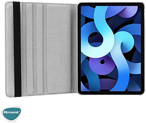 Alternative view of Apple iPad 11.Nesil 2025 Kılıf (A3354-A3355) 360 Rotating Stand Deri Siyah [iPad 11.Nesil 2025 ile Uyumlu Kılıf - Siyah]