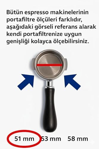 Çelik Tabanlı Akıllı Espresso Tamper - Kendinden Hizalamalı Yaylı Tamper - Görsel 2