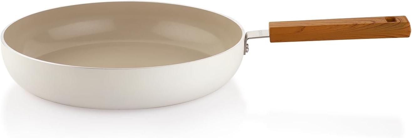 Ceramoni Seramik Tava 28 Cm-Krem
