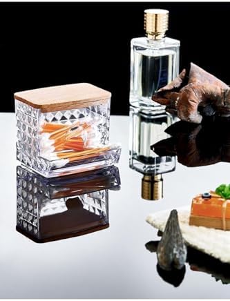box up Ahşap Kapaklı 3'lü Organizer Seti-Diamond- Şık ve Doğal Depolama Çözümü