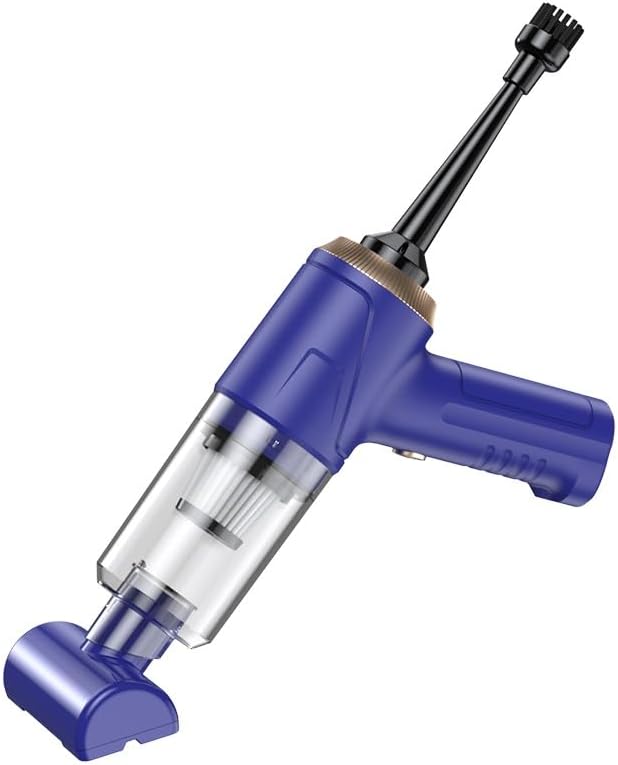 Alternative view of Araba Süpürgesi Dahili Işıklı Taşınabilir Kablosuz, Şarj Edilebilir Süpürge, 18000 PA Yüksek Güçlü Fırçasız Motor, 4000mAh, Ev, Ofis, Bilgisayar için Çoklu Başlıklı LT-145 Lacivert