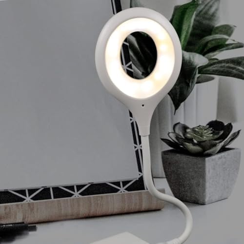 Portatif Akrobatik 20 SMD Ledli USB Gece Kitap Okuma Çalışma Lambası (Powerbank Uyumlu) - Görsel 3