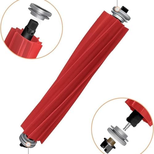 Siyah Roborock ile uyumlu Q7 Q7+/ Q7 Max Mop Paspas,Filtre,Fırça Yedek 7 Parça Set