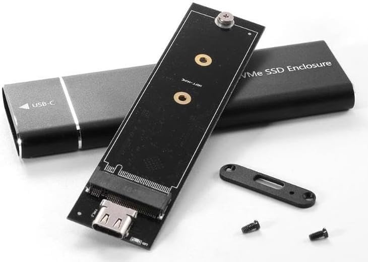 1852 Usb 3.1 Type C To Pci-e Express Nvme Ssd Hard Disk Kutusu Desteklediği Disk Boyutu:30/42/60/80mm +Type-C to USB3.0 Bağlantı Kablosu (Bu ürün sadece nvme ssdleri destekler)
