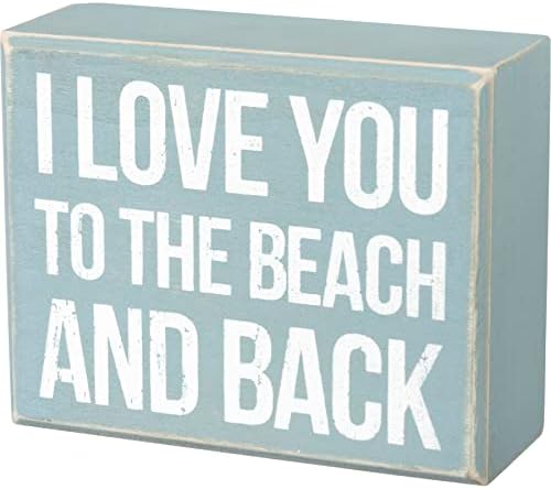 I Love You to The Beach and Back Kutu İşareti (27360)