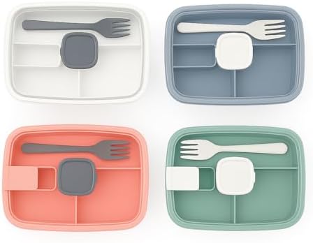 Alternative view of Vakumlu Lunchbox Yemek Kabı – Sızdırmaz, Taşınabilir ve Sağlıklı Saklama Kutusu | Çatal Kaşık Bölmeli | Gıda Dostu (YEŞİL)