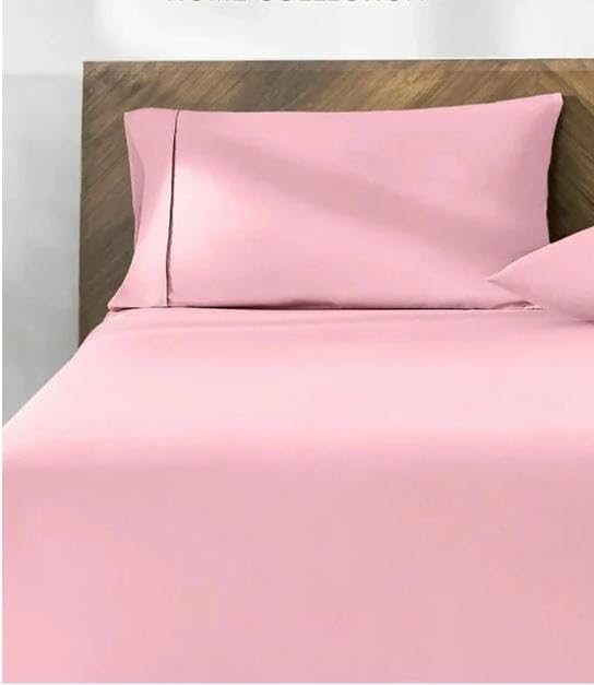 %100 Pamuk 2'li Yastık Kılıfı 50x70 cm Pembe