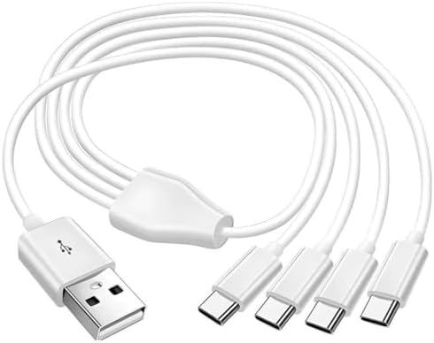 Alternative view of 4768 4 in 1 USB Tip-C Şarj Kablosu Çoklayıcı 1 Metre