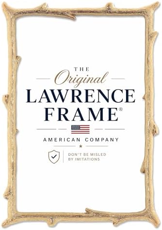 Alternative view of 4x6 Gold Metal Picture Frame with Natural Branch Design