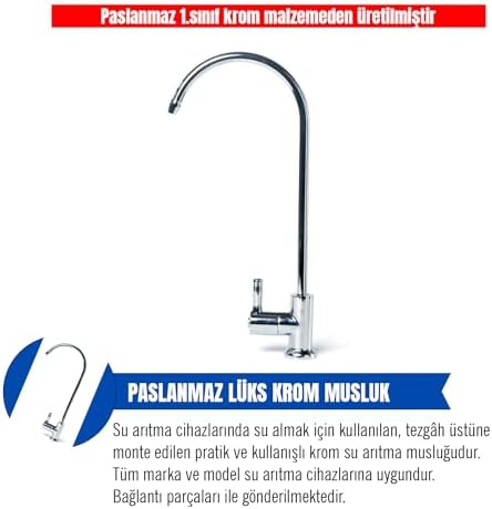 Aquafit Su Arıtma Cihazı Lüx Krom Musluk
