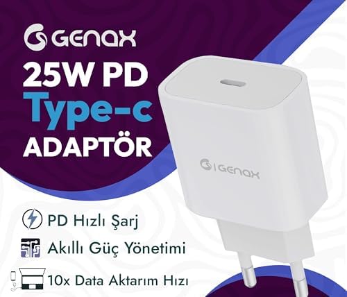 25w Pd Hızlı Şarj Adaptörü | Geniş Uyumluluk