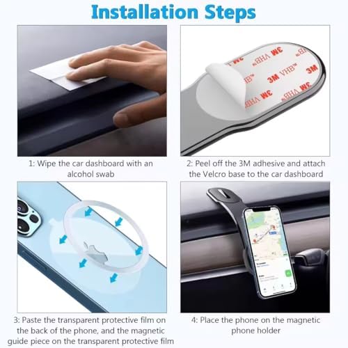 Ayarlanabilir Esnek Şekillenebilen Torpido Üstü Manyetik Araç İçi Telefon Tutucu iphone 11-15 pro max Telefon Tutucu Alüminyum Stand N52 Güçlü Mıknatıs Özel Seri Her Araca Her Telefona Uygun Yuvarlak