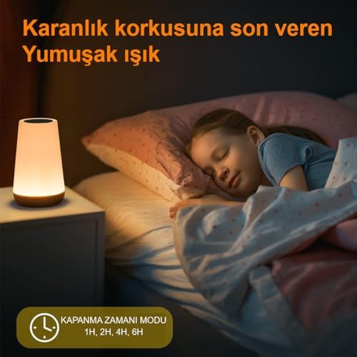 Masaüstü Şarjlı LED Aydınlatma Gece Lambası/GT-CL11 - Görsel 2