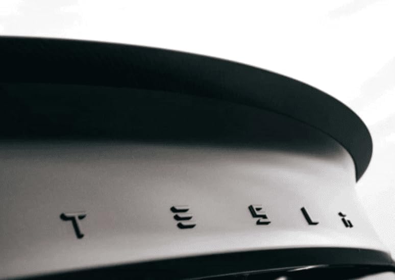 Tesla Model Y ile Uyumlu Bagaj Yazısı (TESLA) Siyah | Juniper Uyumlu Değildir