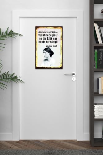 Alternative view of Kuşe Kağıt Duvar Posteri Ne Bir Kilit Var Ne De Bir Sürgü Retro Vintage Drtr0023