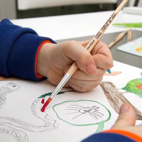 Alternative view of Da Vinci Junior Sentetik Yuvarlak Hobi Craft Fırçası Seri 303 N: 14