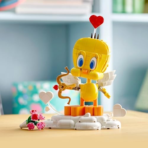Sevgili Kuş Tweety 40824-12 Yaş ve Üzeri için Sergileme Modeli Yapım Seti, Doğum Günü Hediyesi (412 Parça) - Görsel 3