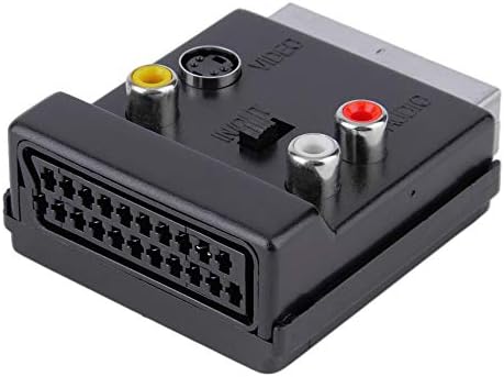 4816 Scart To Rca Tos Av Skart Çevirici Dönüştürücü S-video Adaptör