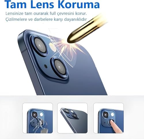 Alternative view of Görüntü Kalitesi Bozmayan Kamera Lens Koruyucu Safir (Sapphire) (Siyah, S25 Ultra)