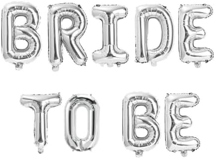 Patladı Gitti 16 İnç 40 Cm Gümüş Bride To Be Folyo Balon