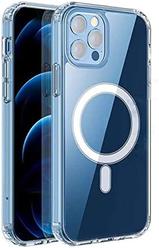 iPhone 14 Pro Max için Magsafe Özellikli Çok Şık Şeffaf Kılıf Kristal Full koruma - Görsel 2
