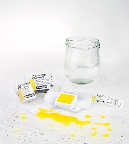 Alternative view of Akademie Aquarell Yarım Tablet Sulu Boya 442 Indigo