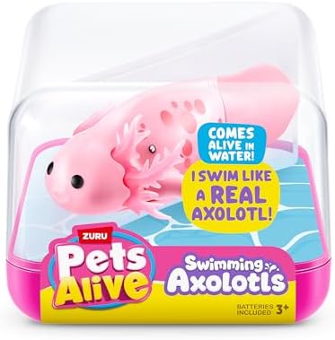 Alternative view of Zuru Pets Alive Yüzme Axolotl Serisi -1 Rastgele Renk