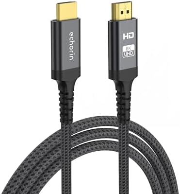 (3 metre) HDMI 2.1 Kablo 8K 60Hz 4K 120Hz 48Gbit/s Yüksek Hızlı, HDMI Kablo TV/PS5/PS4/ Xbox Series X/Monitör ile uyumlu
