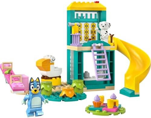 Alternative view of :  ve Chloe ile Oyun Parkı Eğlencesi 11201-4 Yaş ve Üzeri Kız ve Erkek Çocukları için Piknik Alanı ile  ve Chloe Minifigürleri İçeren Yaratıcı Oyuncak Yapım Seti (104 Parça)
