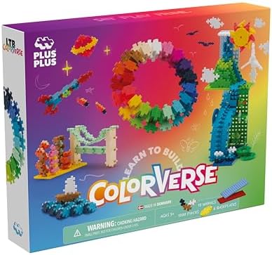 Alternative view of PLUS PLUS Learn To Buıld -Colorverse Superset Yapı ve İnşaat Oyuncağı