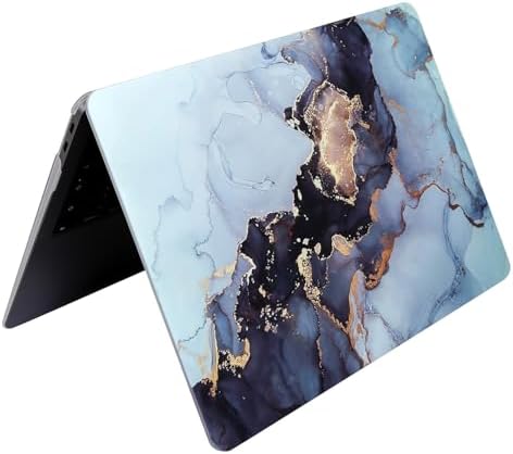 MateBook D14 Uyumlu Mermer Desenli TPU Kılıf Parlak İnce Hafif Çizilme Koruma 14 inç Esnek Kapak 2019–2022 Gri - Görsel 3