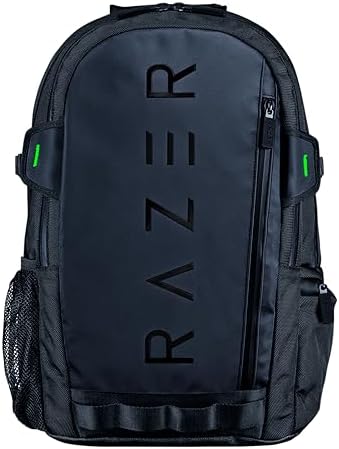 Razer Rogue V3 Sırt Çantası (15,6") Black Edition - Kompakt seyahat sırt çantası (15 inçe kadar dizüstü bilgisayarlar için bölme, aşınmaya dayanıklı, polyesterden yapılmış dış kabuk) siyah - Görsel 3