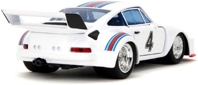 Jada Toys  Efsanevi G1 Serisi Jazz, 1976 Porsche 935 Turbo, 1:32 Ölçek Premium Die-Cast Metal, Sınırlı Üretim Koleksiyon Modeli