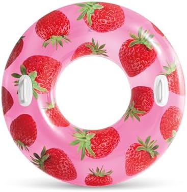 56261 Tutmalı Simit Karpuz Desenli 107 cm, su sporları, plaj malzemesi, şişme ürün, yüzme aksesuarı, kamp, dalış, güvenlik - Görsel 3