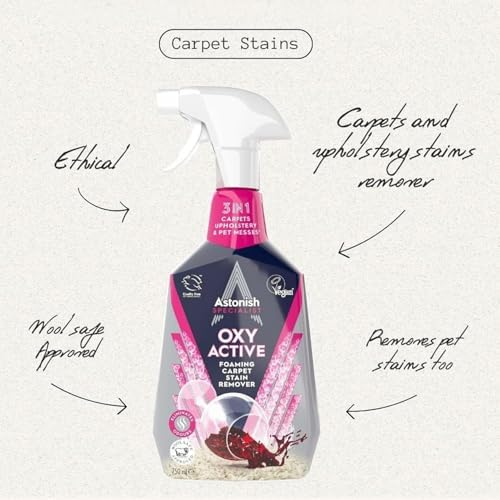 Astonish Koltuk ve Halı Temizleyici Sprey 750 Ml