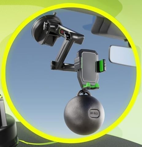 D001 Ağır Vasıta Araçlar için Araç Tutucu Kamyon Tır Otobüs Ekskavatör Gibi Büyük Araçlar için Büyük Boy ve Büyük Vakumlu Ergonomik Tasarım APlus Kalite Memnuniyet Garantili Araç Telefon Tutucu