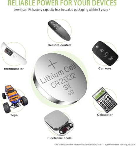 Alternative view of I-Gen CR2032 Pil 5'li Paket Tartı, Baskül, Şeker Ölçüm Cihazı Pili Lityum Düğme Pil 3V 2032